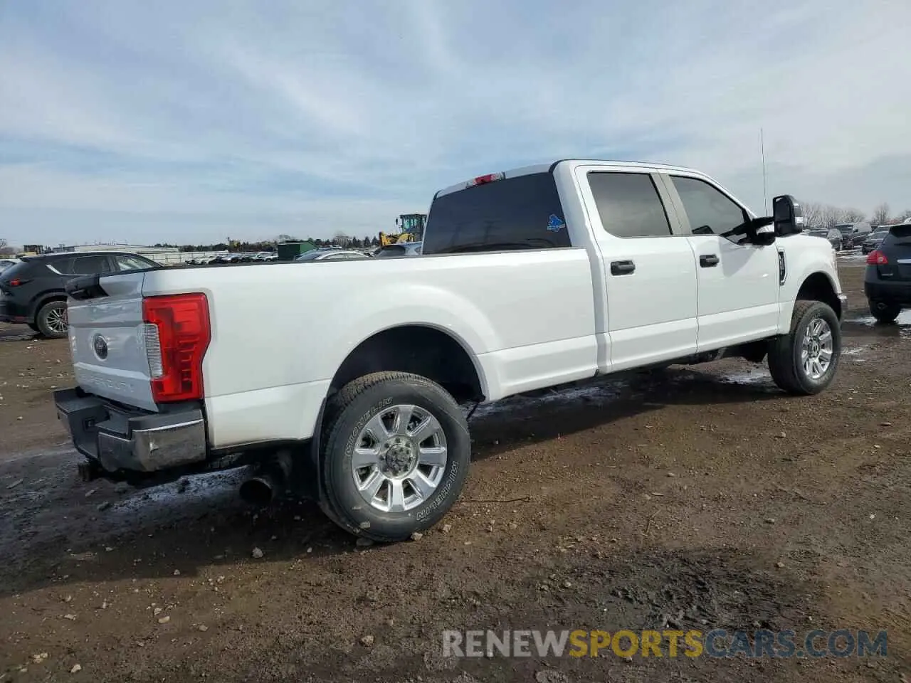 3 Photograph of a damaged car 1FT8W3BT2KEC83422 FORD F350 2019