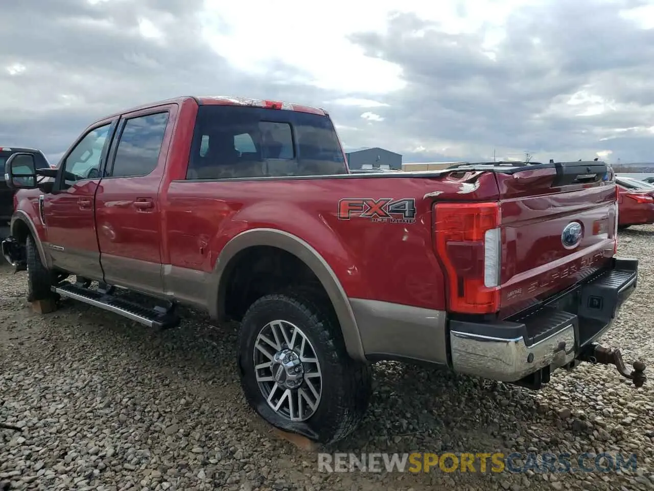 2 Фотография поврежденного автомобиля 1FT8W3BT2KEF40305 FORD F350 2019