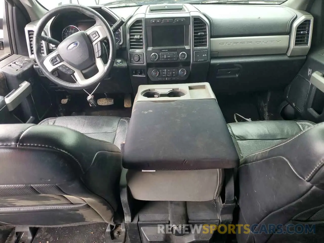 8 Photograph of a damaged car 1FT8W3BT3KED23989 FORD F350 2019