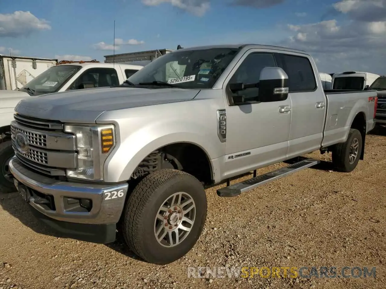 1 Photograph of a damaged car 1FT8W3BT3KEF80635 FORD F350 2019