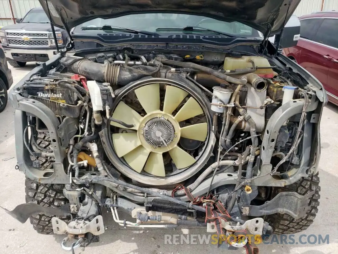 11 Photograph of a damaged car 1FT8W3BT5KED09687 FORD F350 2019