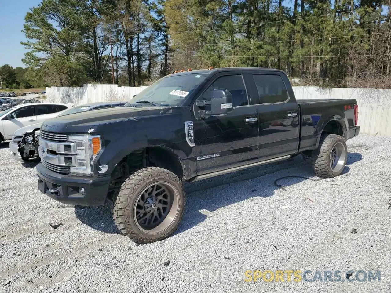 1 Photograph of a damaged car 1FT8W3BT6KEE38649 FORD F350 2019