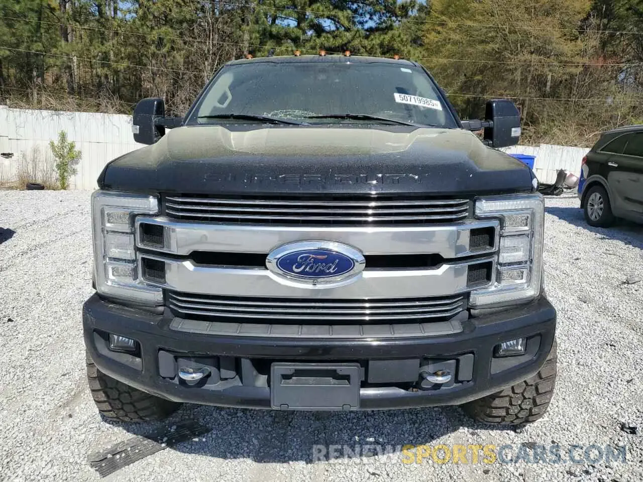 5 Photograph of a damaged car 1FT8W3BT6KEE38649 FORD F350 2019