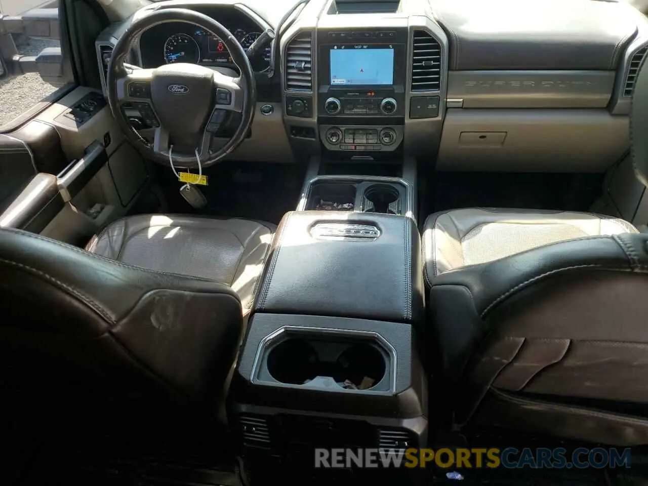 8 Photograph of a damaged car 1FT8W3BT6KEE38649 FORD F350 2019