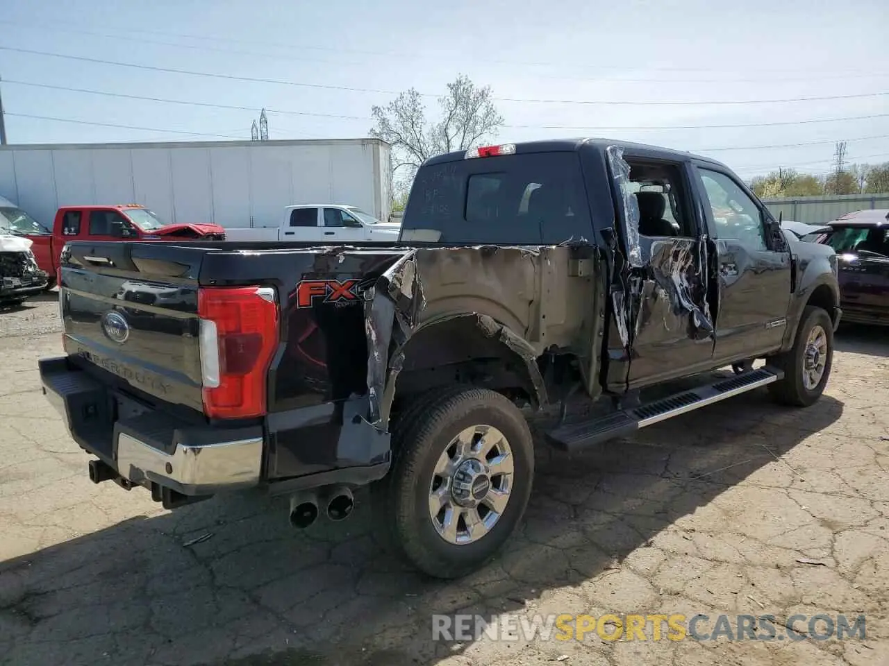 3 Фотография поврежденного автомобиля 1FT8W3BT7KEE39924 FORD F350 2019