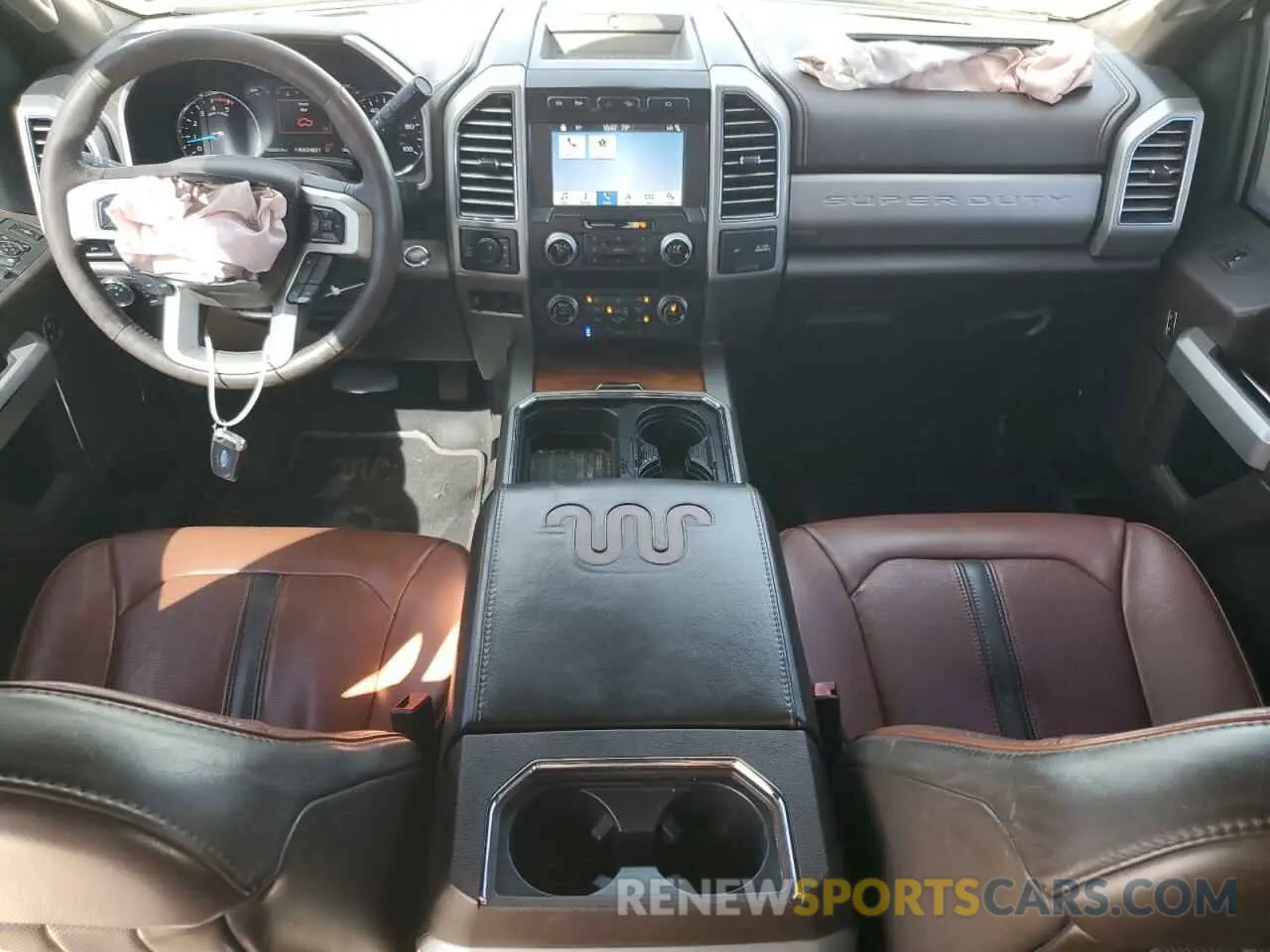 8 Фотография поврежденного автомобиля 1FT8W3BT8KEE64041 FORD F350 2019