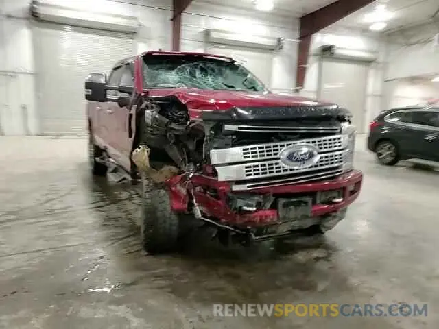 13 Photograph of a damaged car 1FT8W3BT8KEF44200 FORD F350 2019