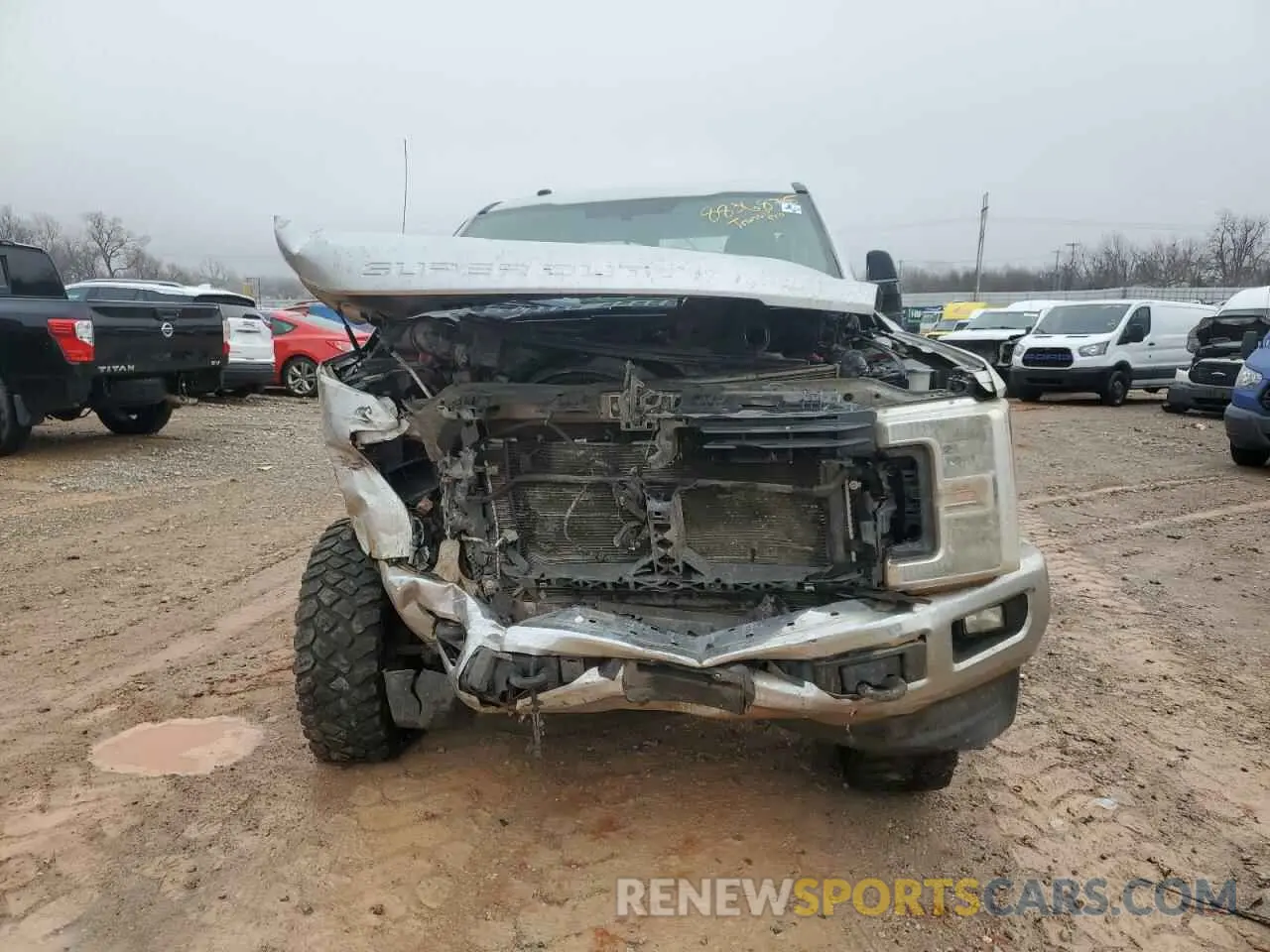 5 Фотография поврежденного автомобиля 1FT8W3BT9KED55037 FORD F350 2019