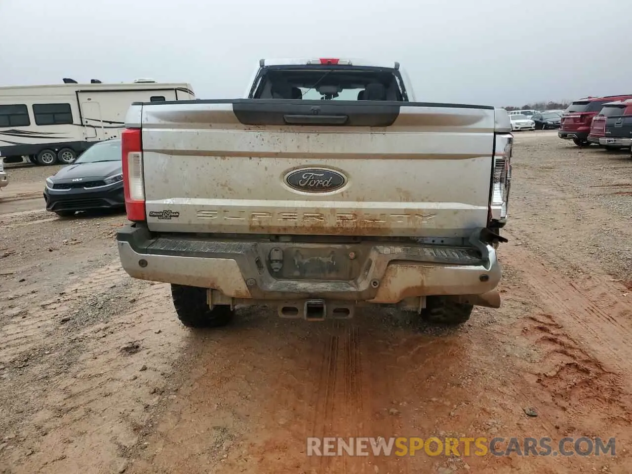 6 Фотография поврежденного автомобиля 1FT8W3BT9KED55037 FORD F350 2019