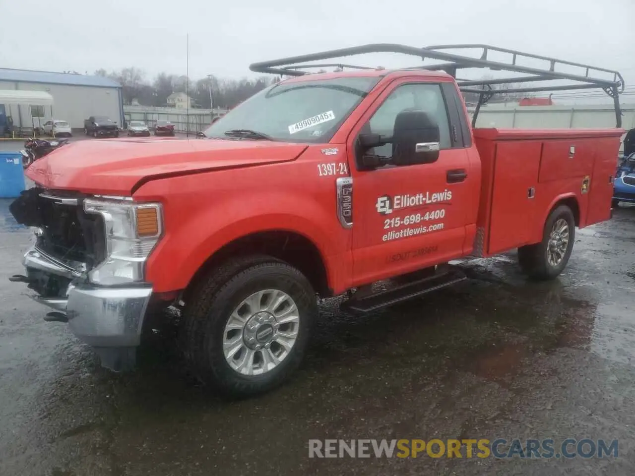 1 Фотография поврежденного автомобиля 1FDRF3E68LEC56071 FORD F350 2020