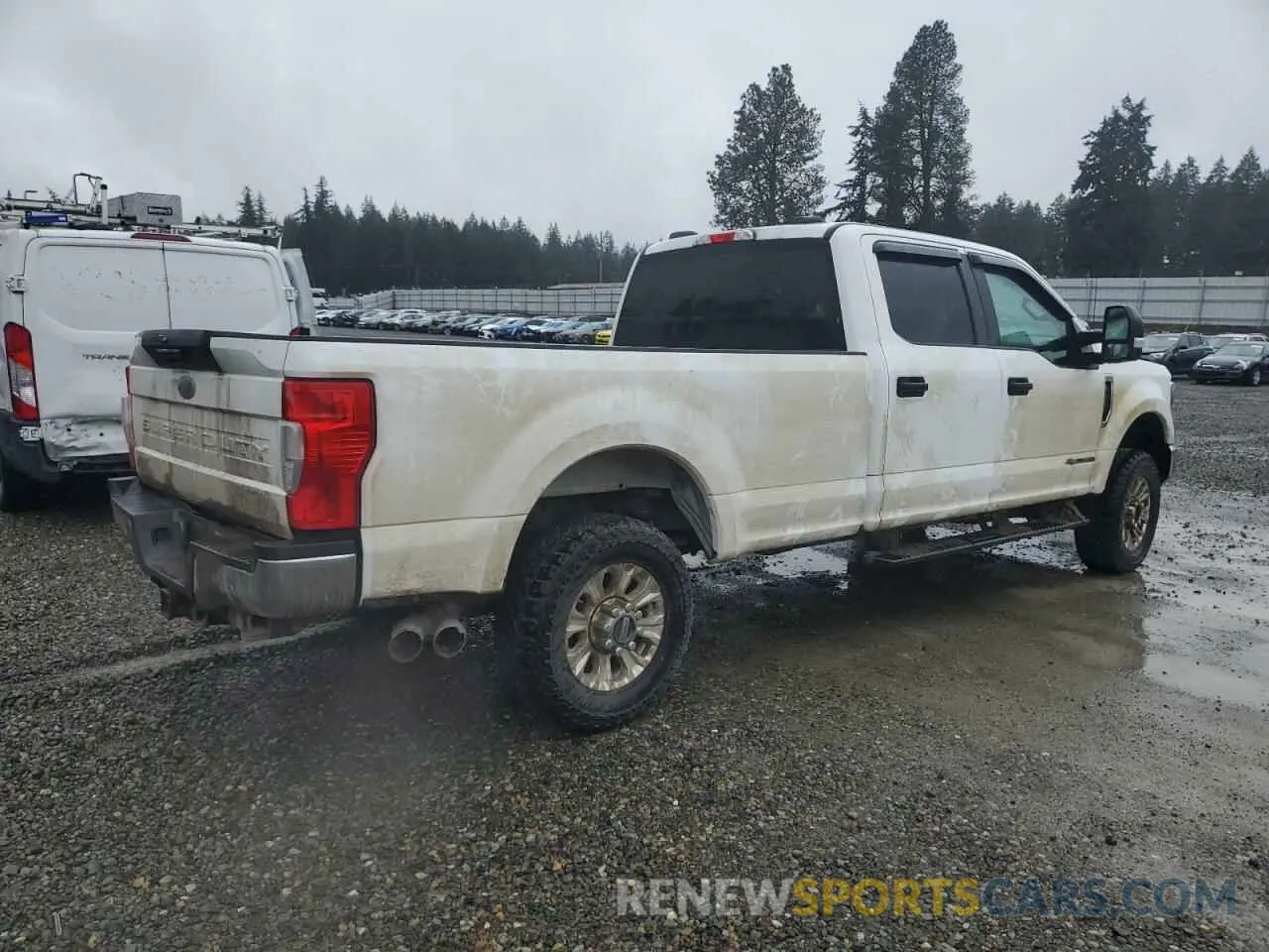 3 Фотография поврежденного автомобиля 1FT8W3BT2LED34466 FORD F350 2020