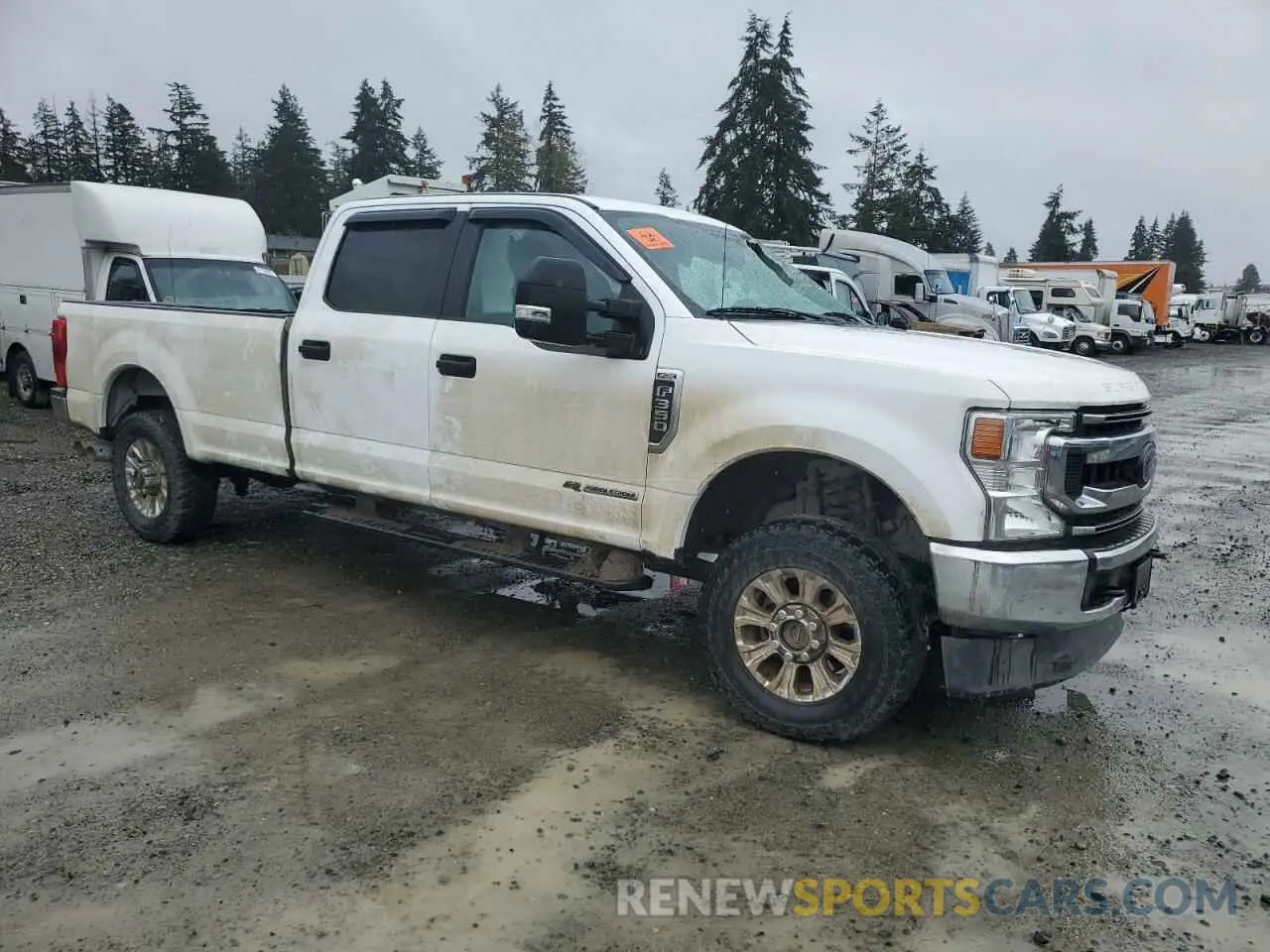 4 Фотография поврежденного автомобиля 1FT8W3BT2LED34466 FORD F350 2020