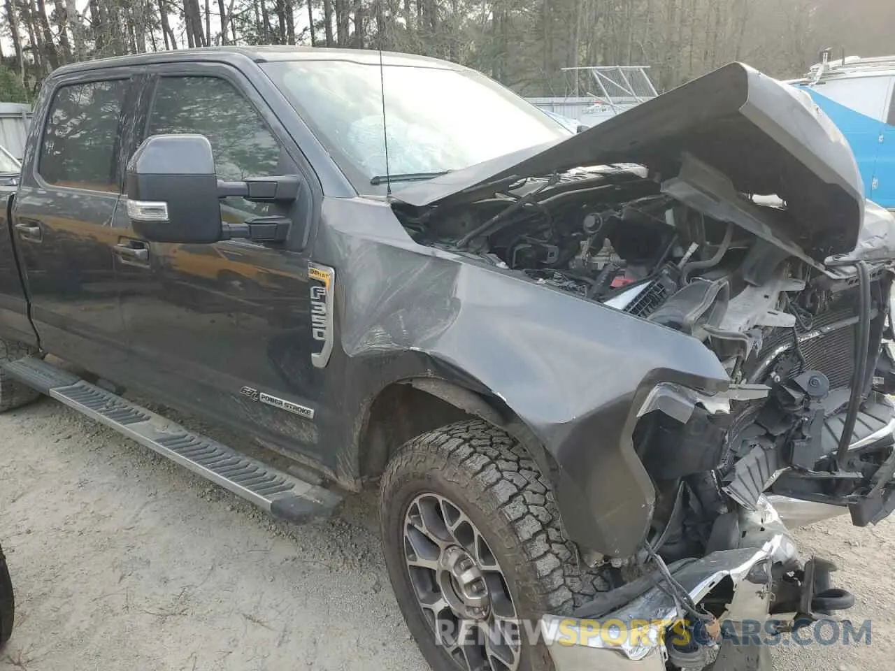 4 Фотография поврежденного автомобиля 1FT8W3BT3LED48506 FORD F350 2020
