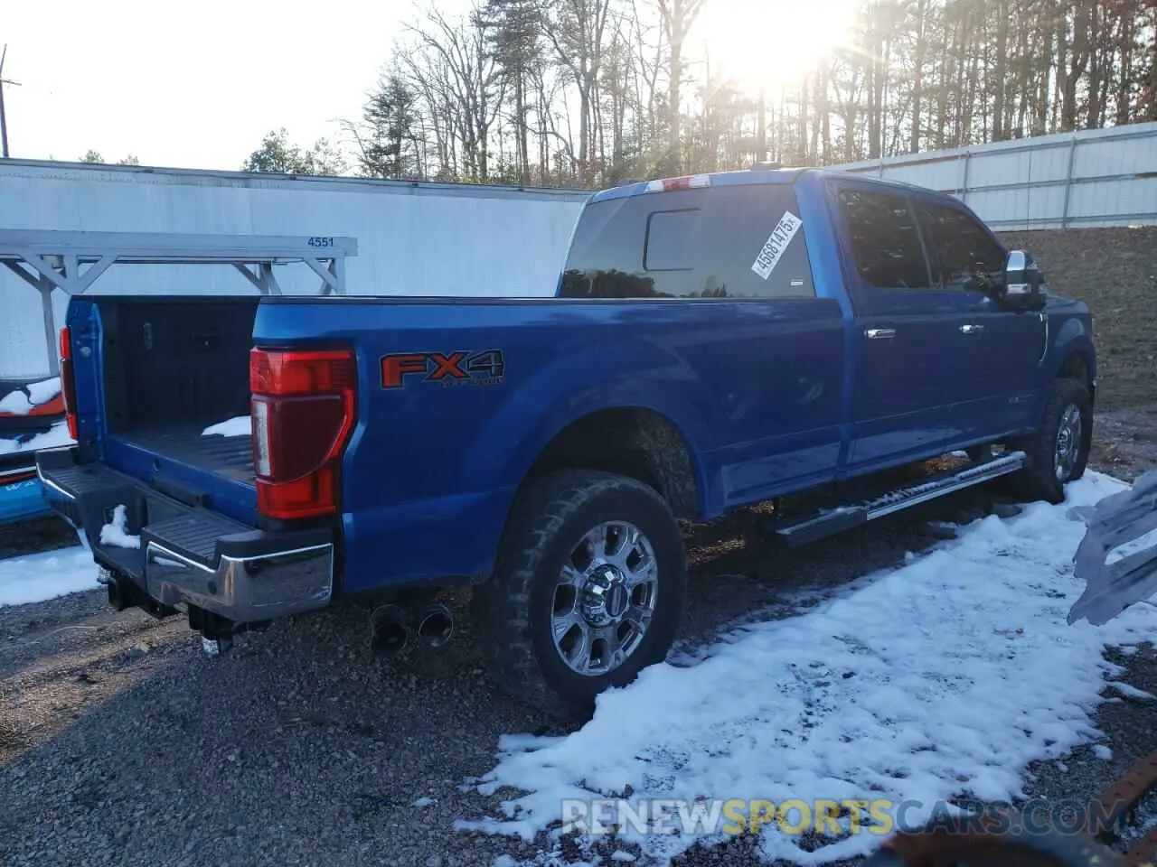3 Фотография поврежденного автомобиля 1FT8W3BT3LED57707 FORD F350 2020