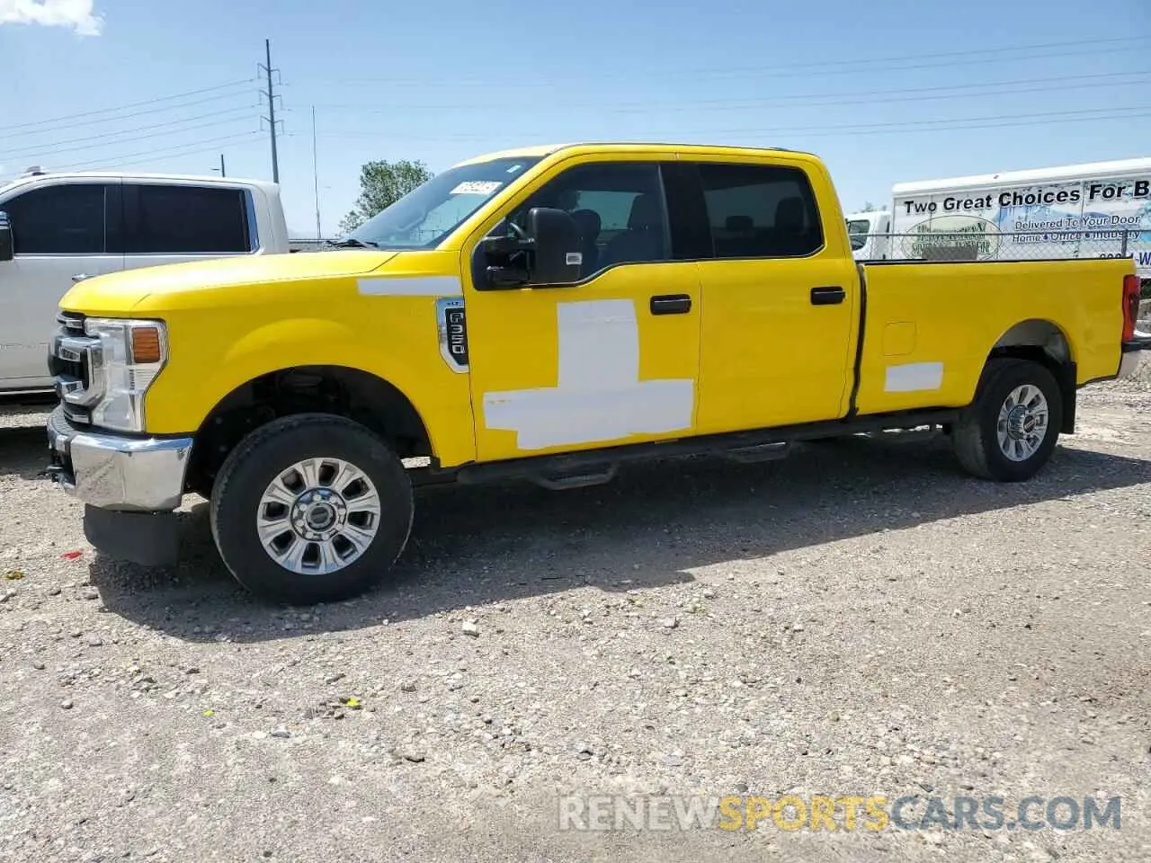 1 Photograph of a damaged car 1FT8W3BT4LEC62167 FORD F350 2020