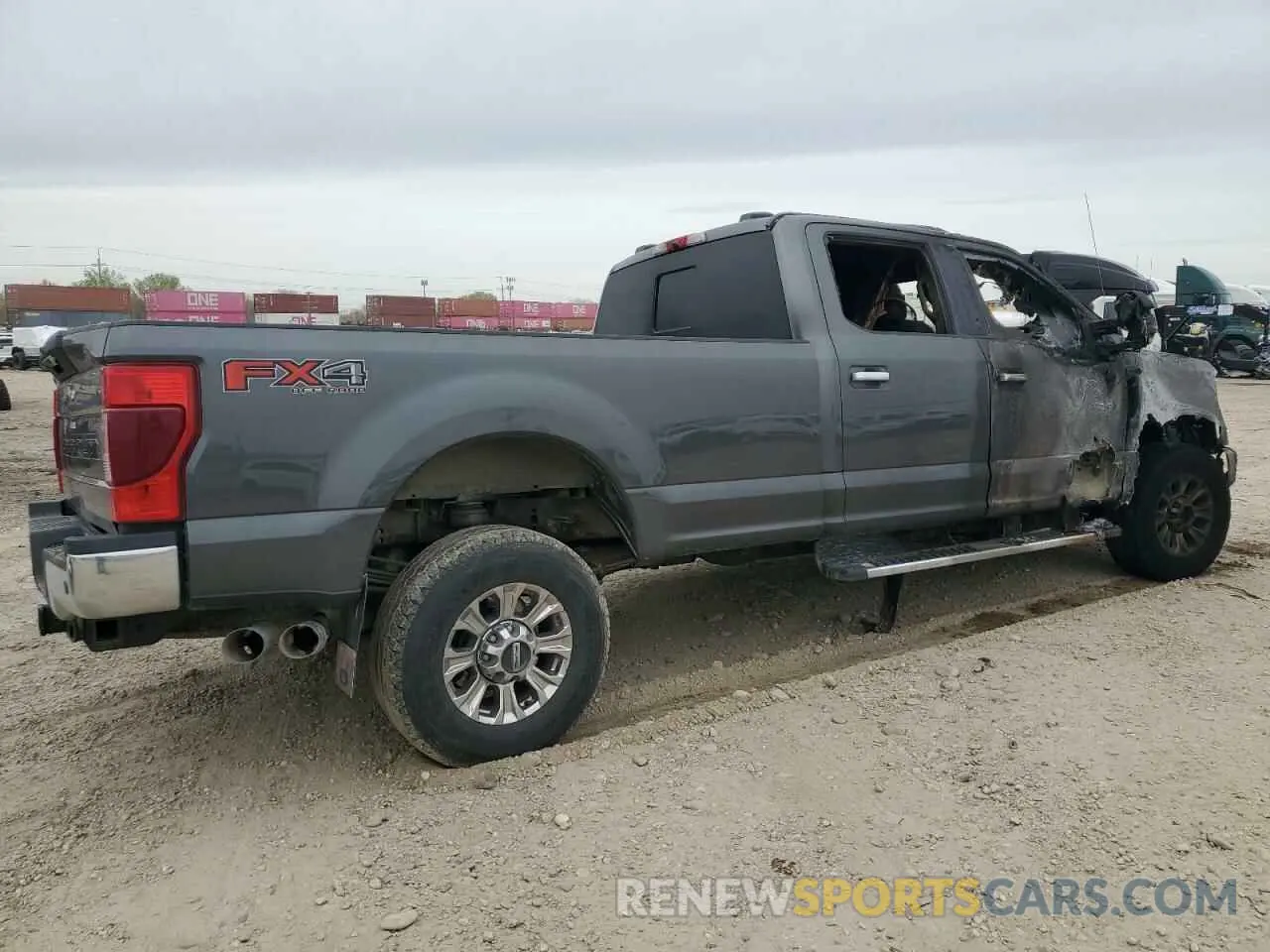 3 Фотография поврежденного автомобиля 1FT8W3BT9LEC41637 FORD F350 2020