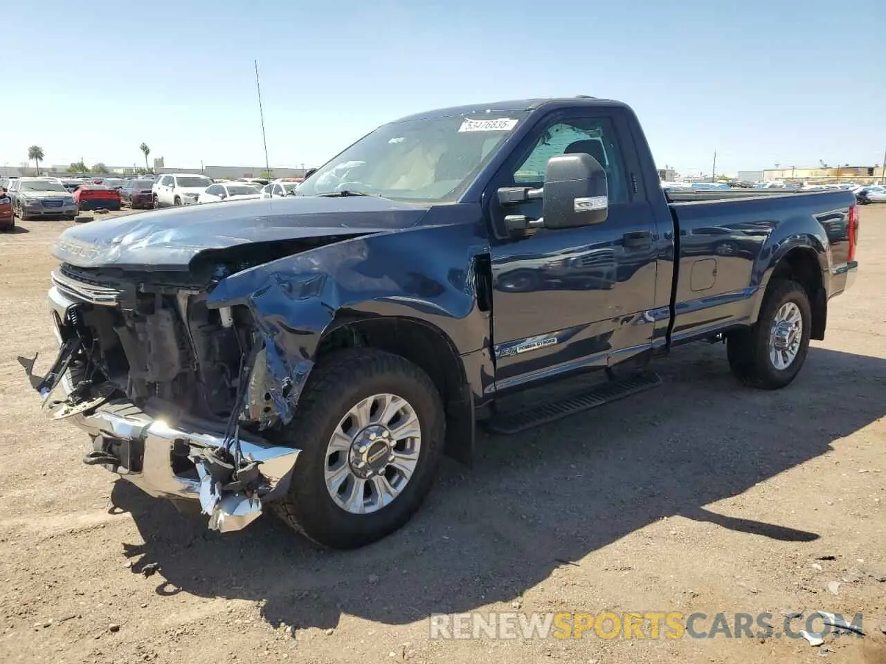 1 Photograph of a damaged car 1FTRF3AT4LEE45736 FORD F350 2020