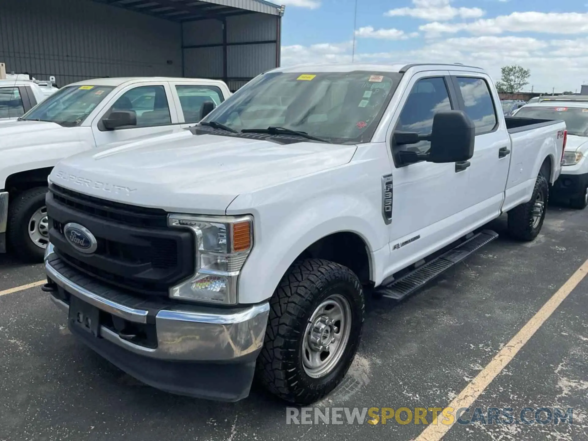 4 Фотография поврежденного автомобиля 1FT8W3BT5MEC88780 FORD F350 2021