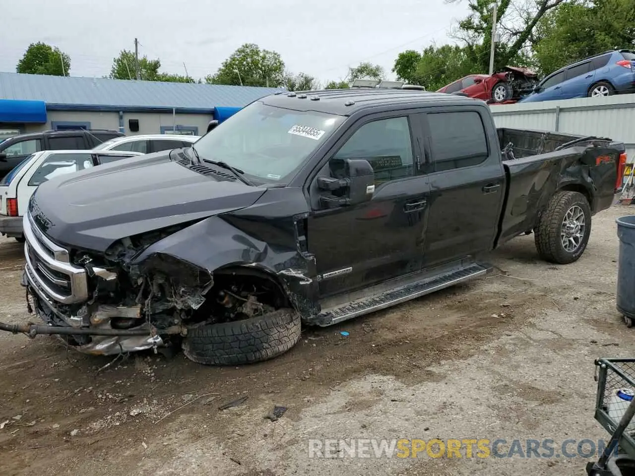 1 Photograph of a damaged car 1FT8W3BT7MED70199 FORD F350 2021