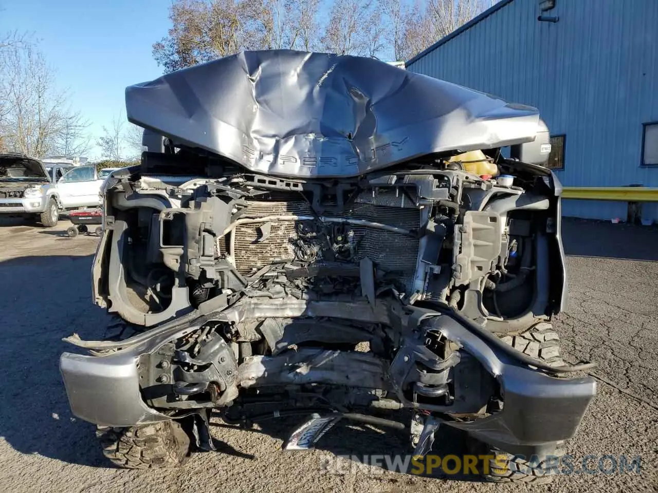 5 Фотография поврежденного автомобиля 1FT8W3BT8MED20203 FORD F350 2021