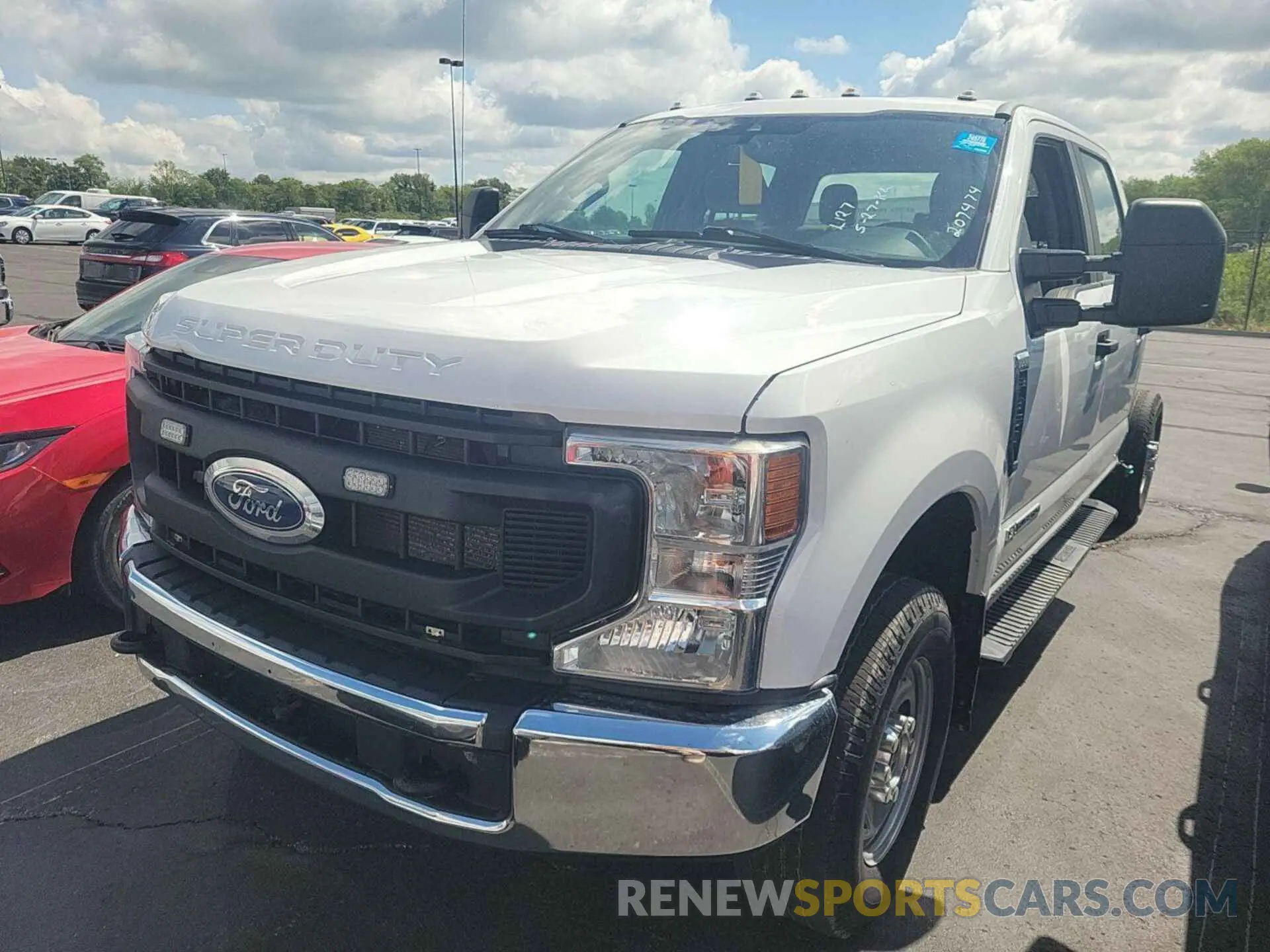 10 Photograph of a damaged car 1FT8W3BTXMEC12343 FORD F350 2021