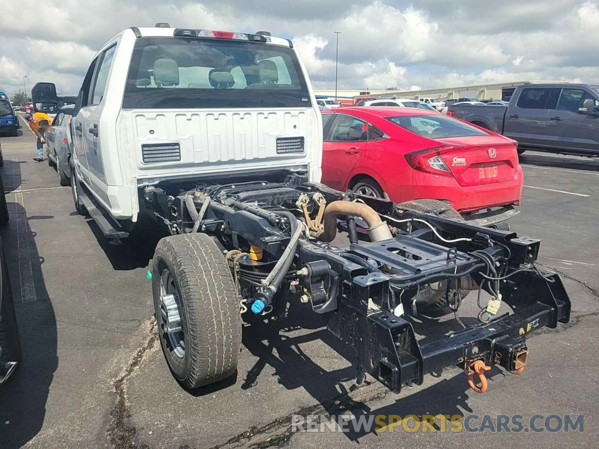 12 Photograph of a damaged car 1FT8W3BTXMEC12343 FORD F350 2021