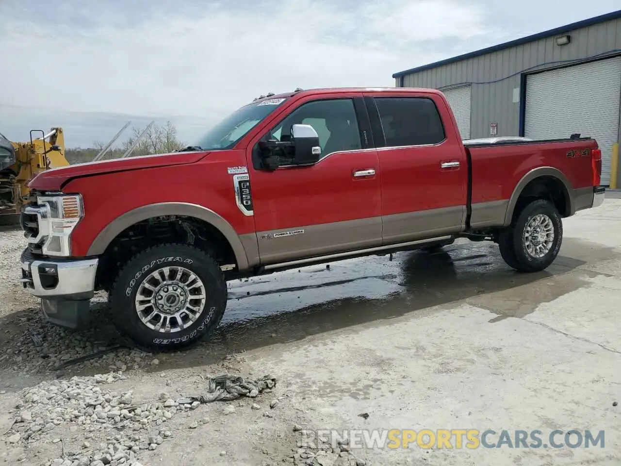 1 Photograph of a damaged car 1FT8W3BTXMEC97880 FORD F350 2021