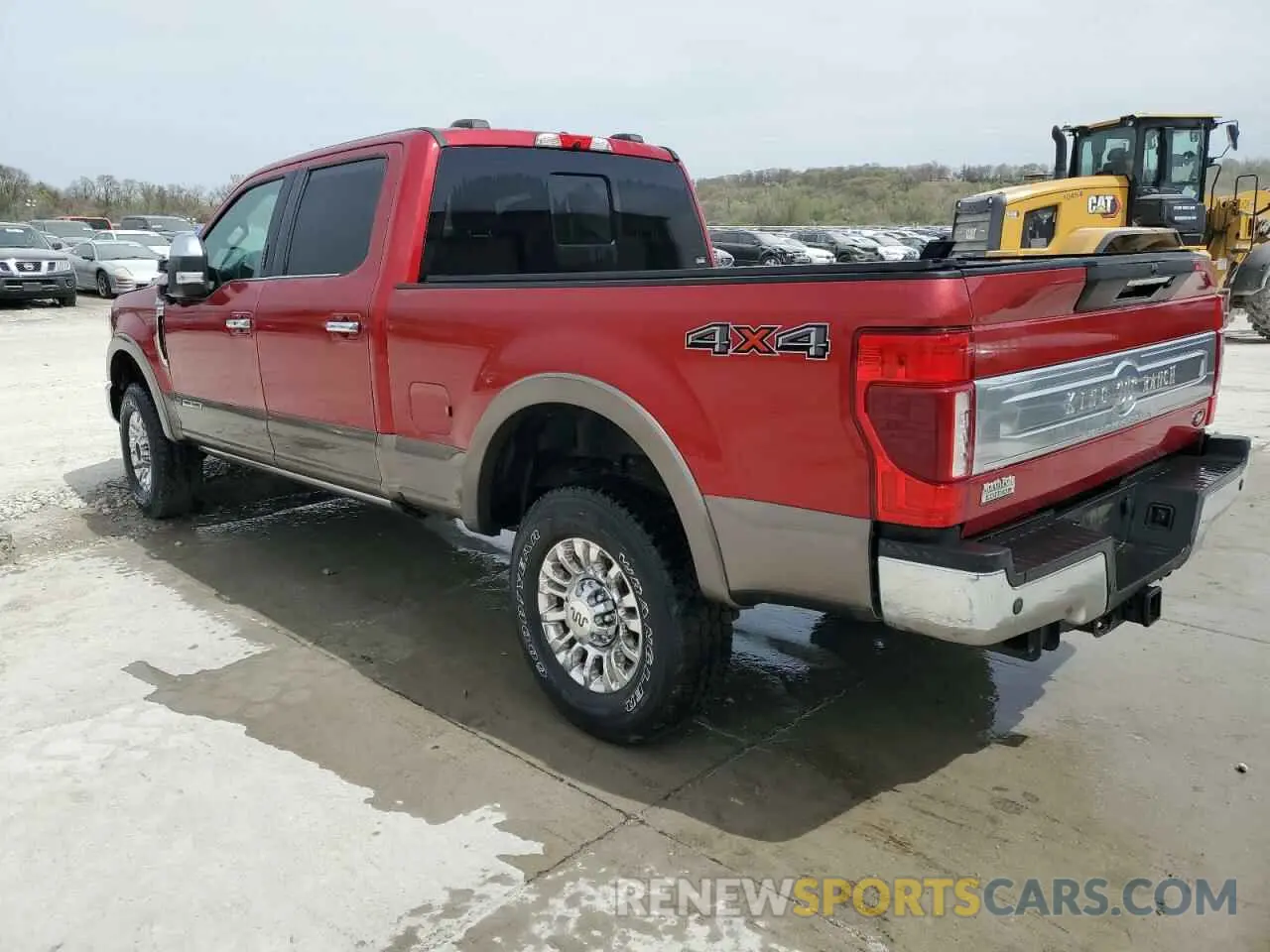 2 Photograph of a damaged car 1FT8W3BTXMEC97880 FORD F350 2021