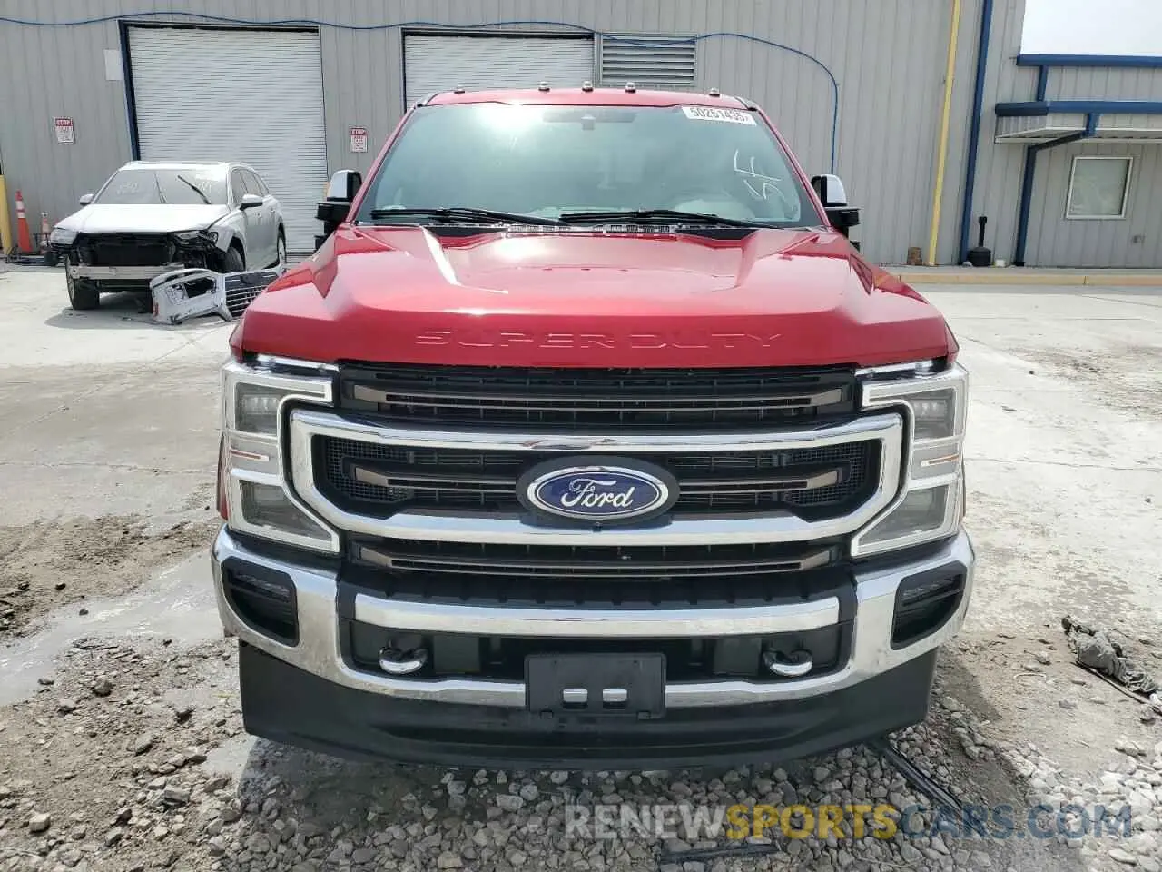 5 Photograph of a damaged car 1FT8W3BTXMEC97880 FORD F350 2021