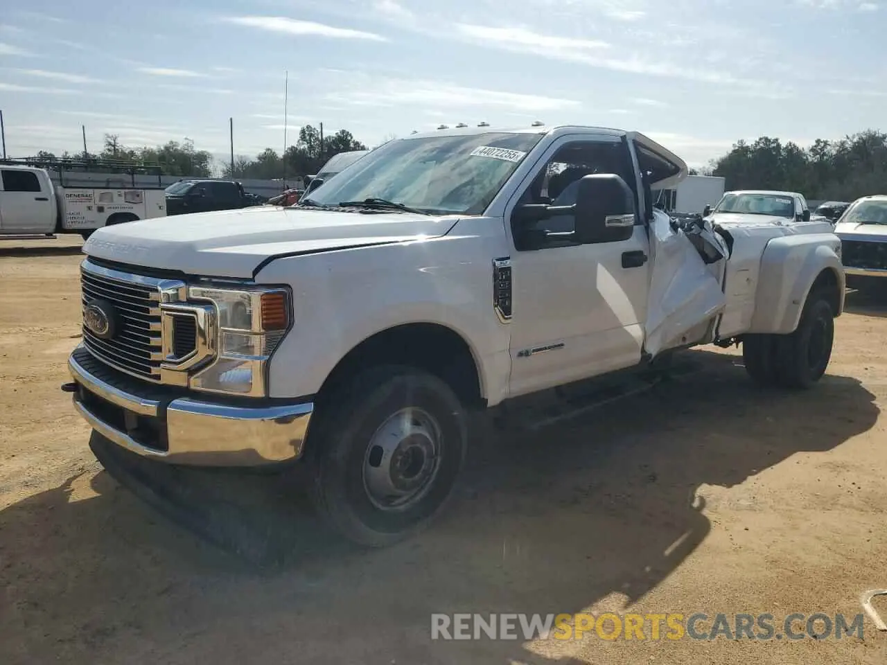 1 Фотография поврежденного автомобиля 1FT8W3DT4MED43846 FORD F350 2021