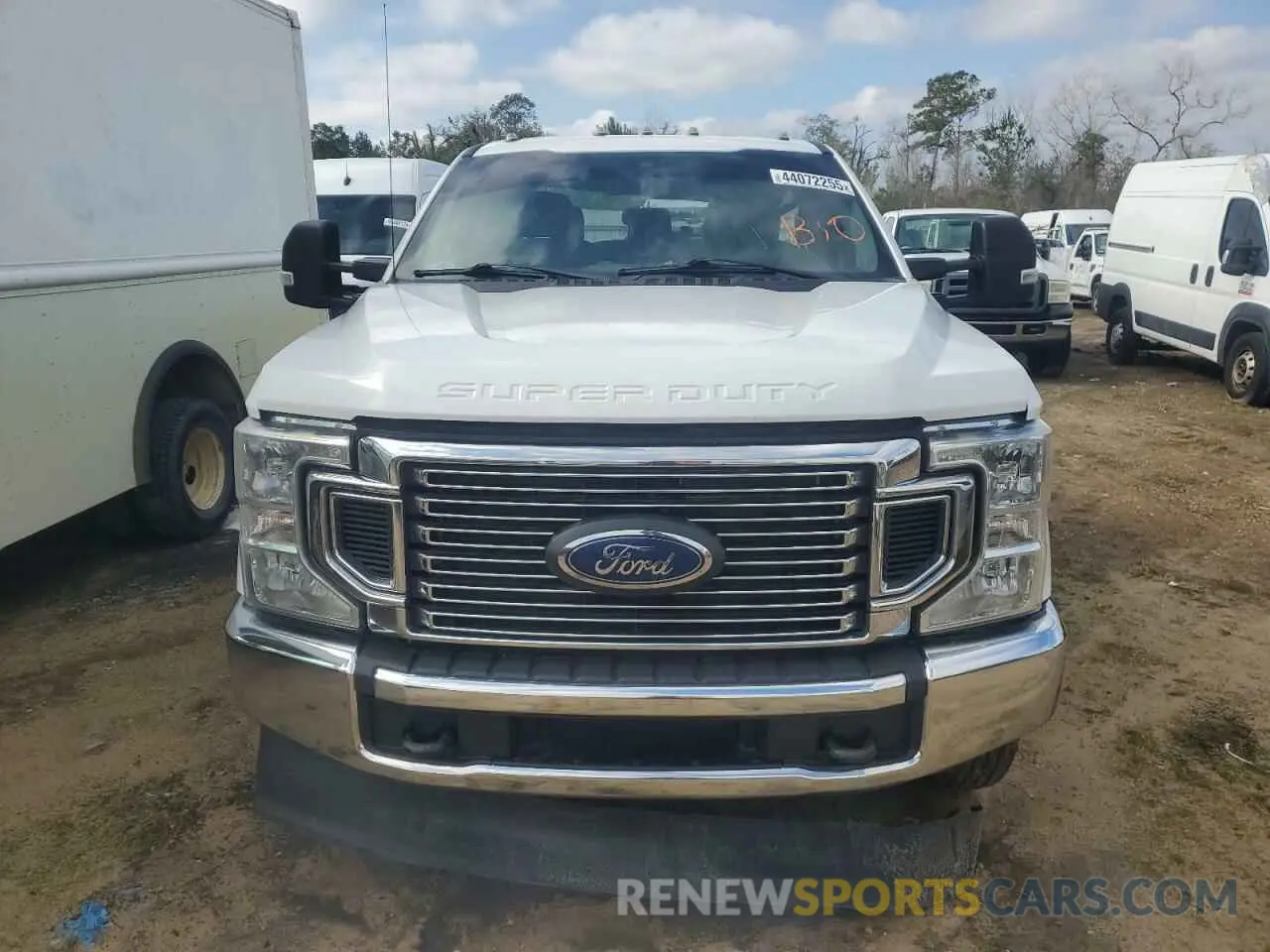 5 Фотография поврежденного автомобиля 1FT8W3DT4MED43846 FORD F350 2021