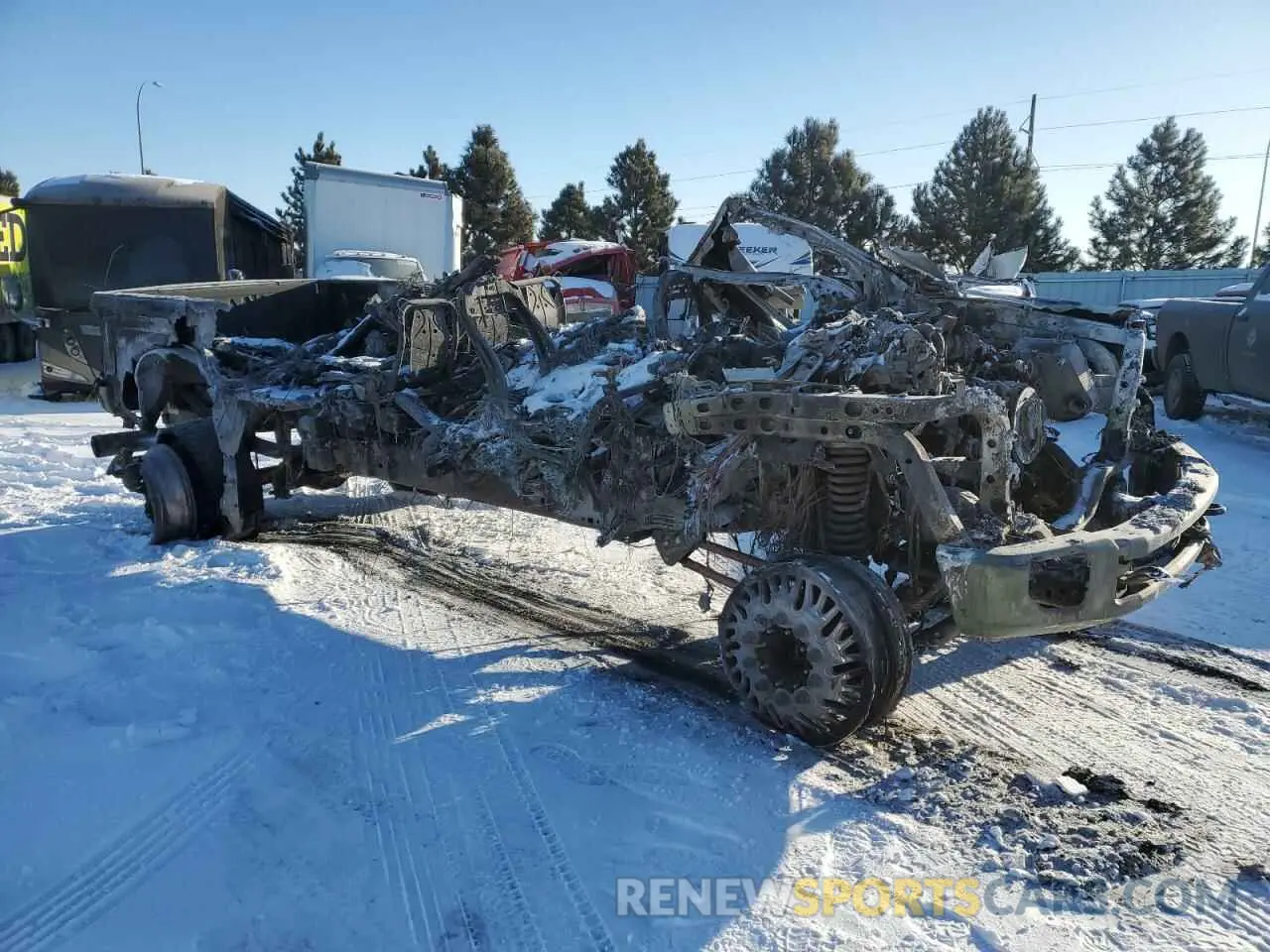 4 Фотография поврежденного автомобиля 1FT8W3DT9MEC58873 FORD F350 2021