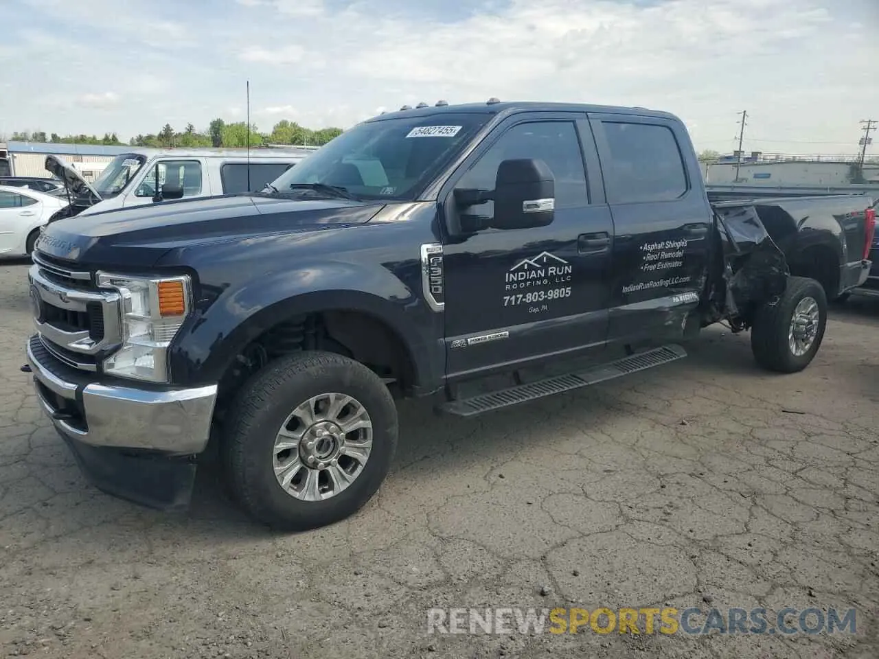 1 Фотография поврежденного автомобиля 1FT8W3BT2NED18075 FORD F350 2022