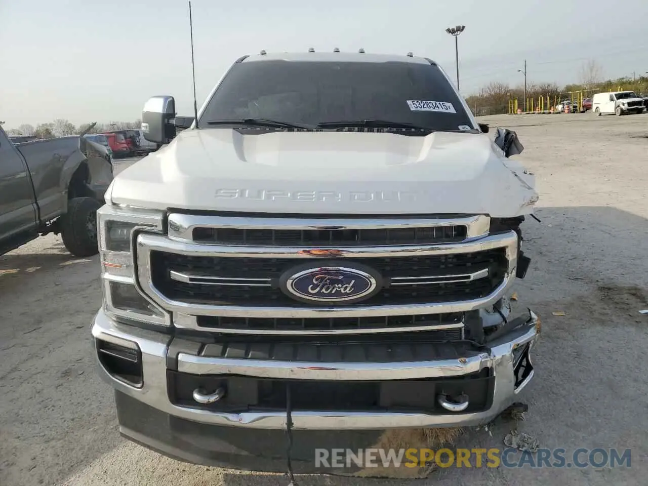 5 Фотография поврежденного автомобиля 1FT8W3BT3NEE41741 FORD F350 2022