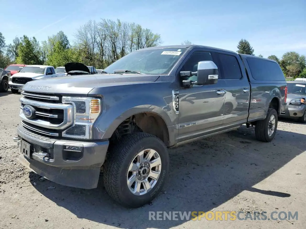 1 Photograph of a damaged car 1FT8W3BT5NEC65985 FORD F350 2022