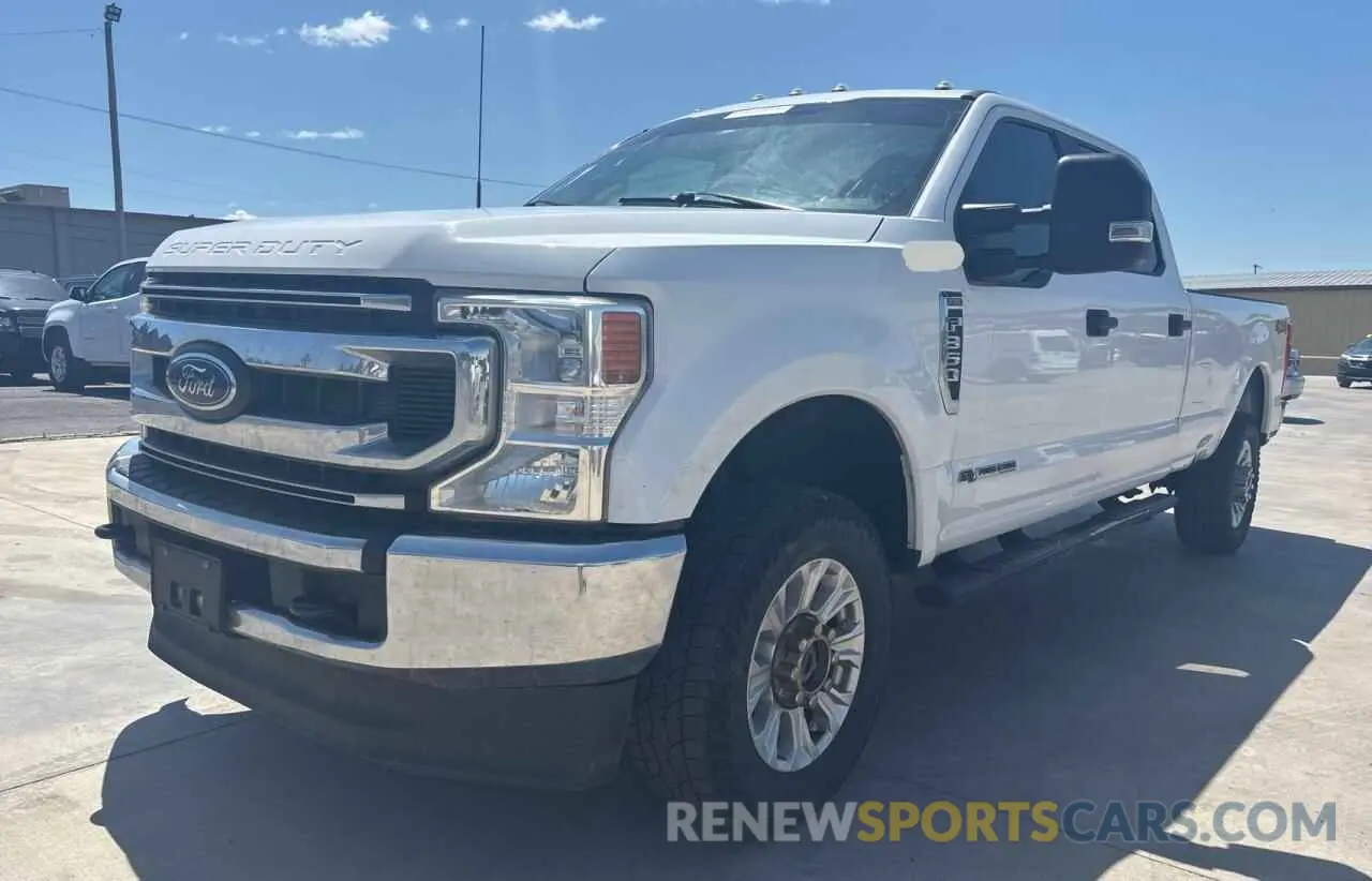 2 Фотография поврежденного автомобиля 1FT8W3BT7NEC73201 FORD F350 2022