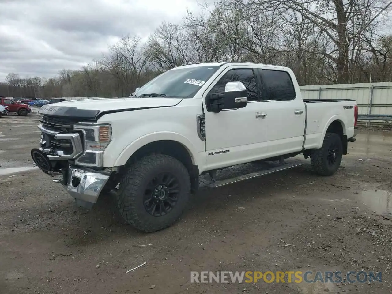 1 Фотография поврежденного автомобиля 1FT8W3BTXNEF77994 FORD F350 2022