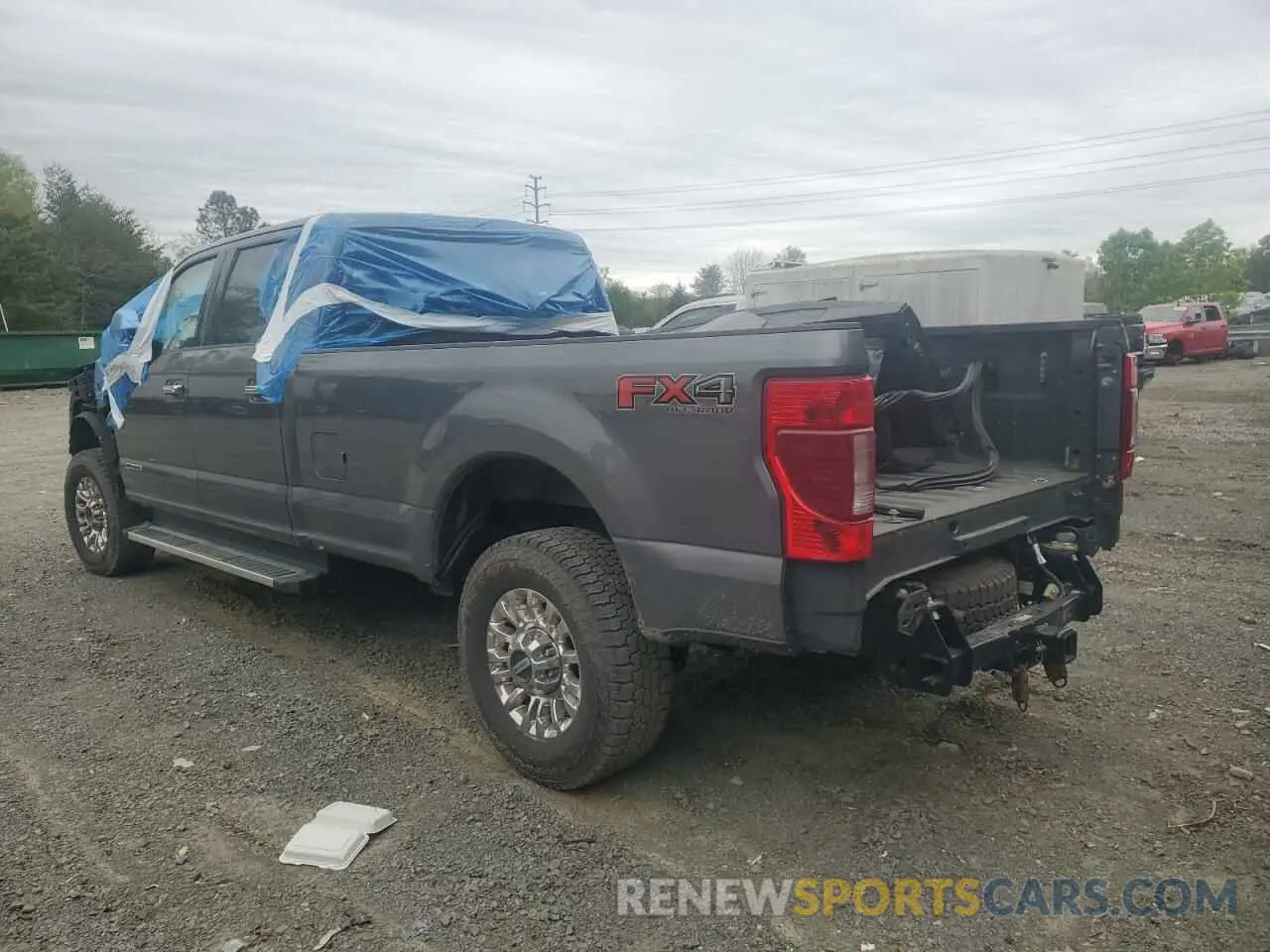 2 Photograph of a damaged car 1FT8W3BTXNEG22903 FORD F350 2022