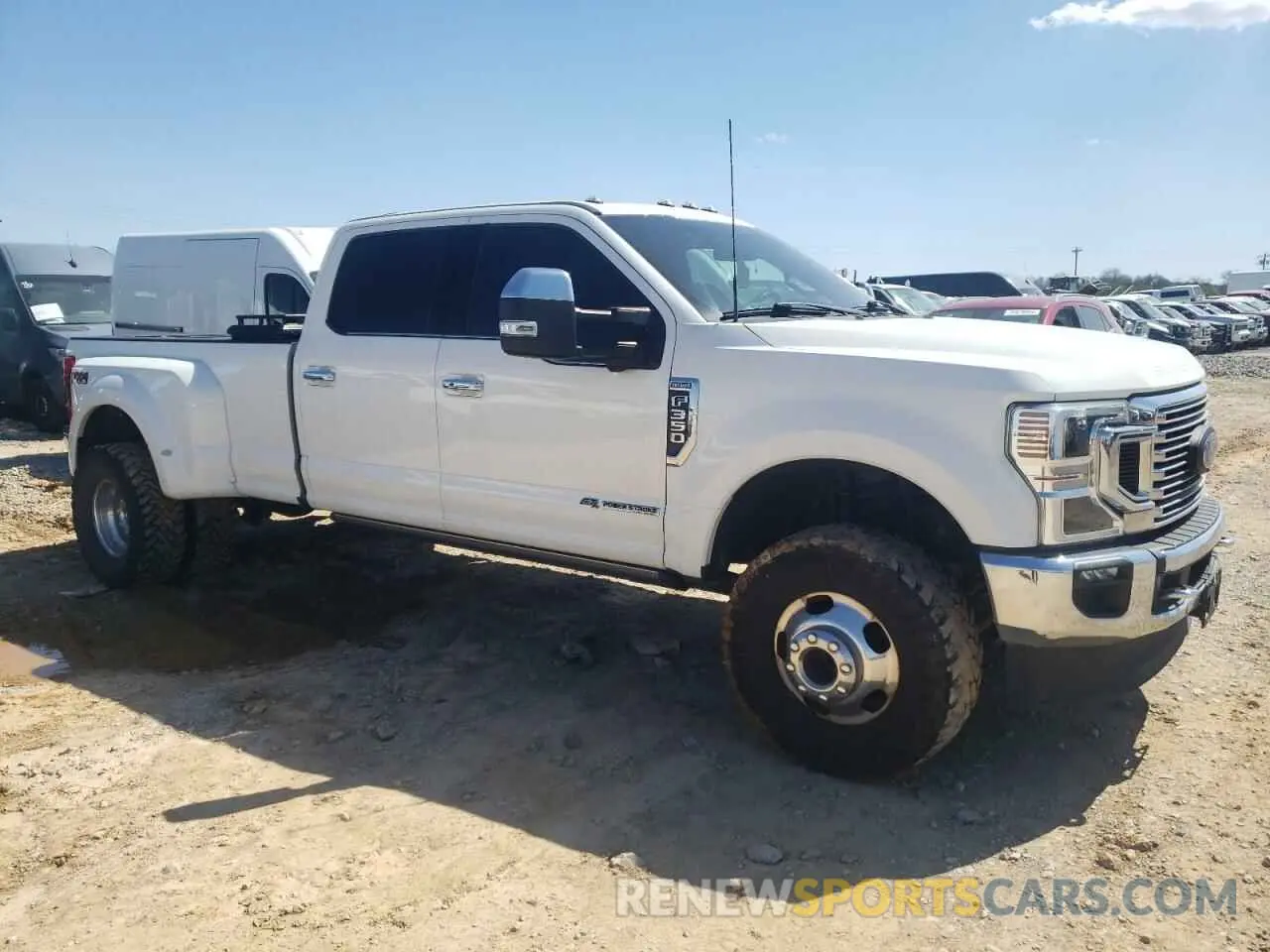 4 Фотография поврежденного автомобиля 1FT8W3DT4NED32783 FORD F350 2022