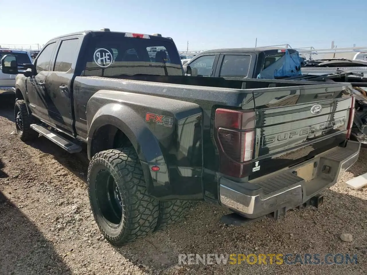 2 Photograph of a damaged car 1FT8W3DT9NEC09111 FORD F350 2022