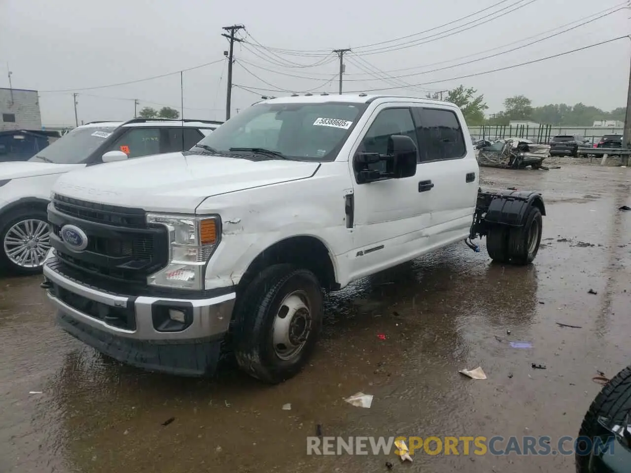 1 Фотография поврежденного автомобиля 1FT8W3DT9NEC54131 FORD F350 2022