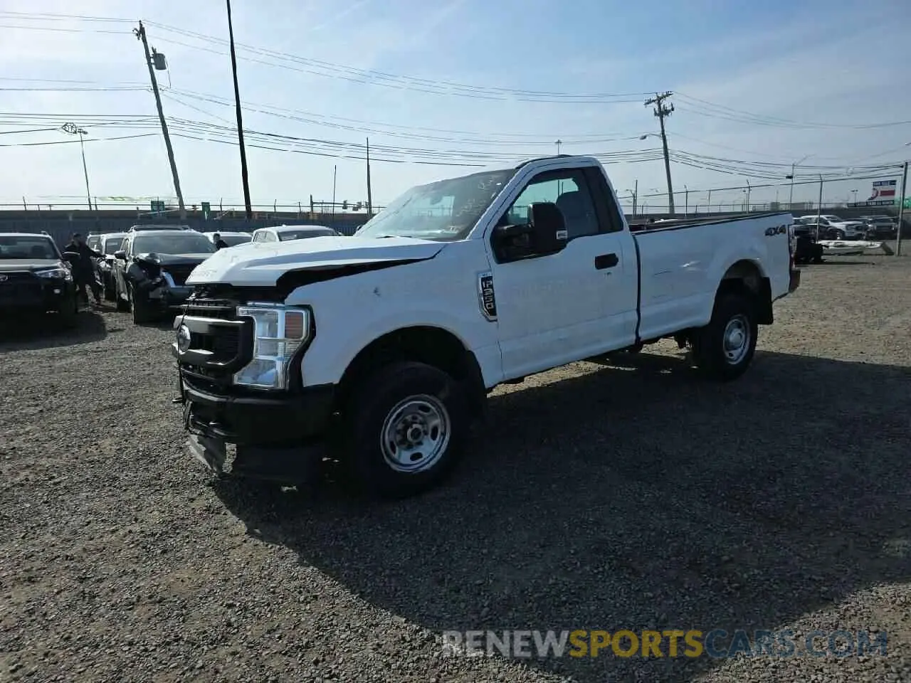 1 Фотография поврежденного автомобиля 1FTRF3B66NEE57981 FORD F350 2022