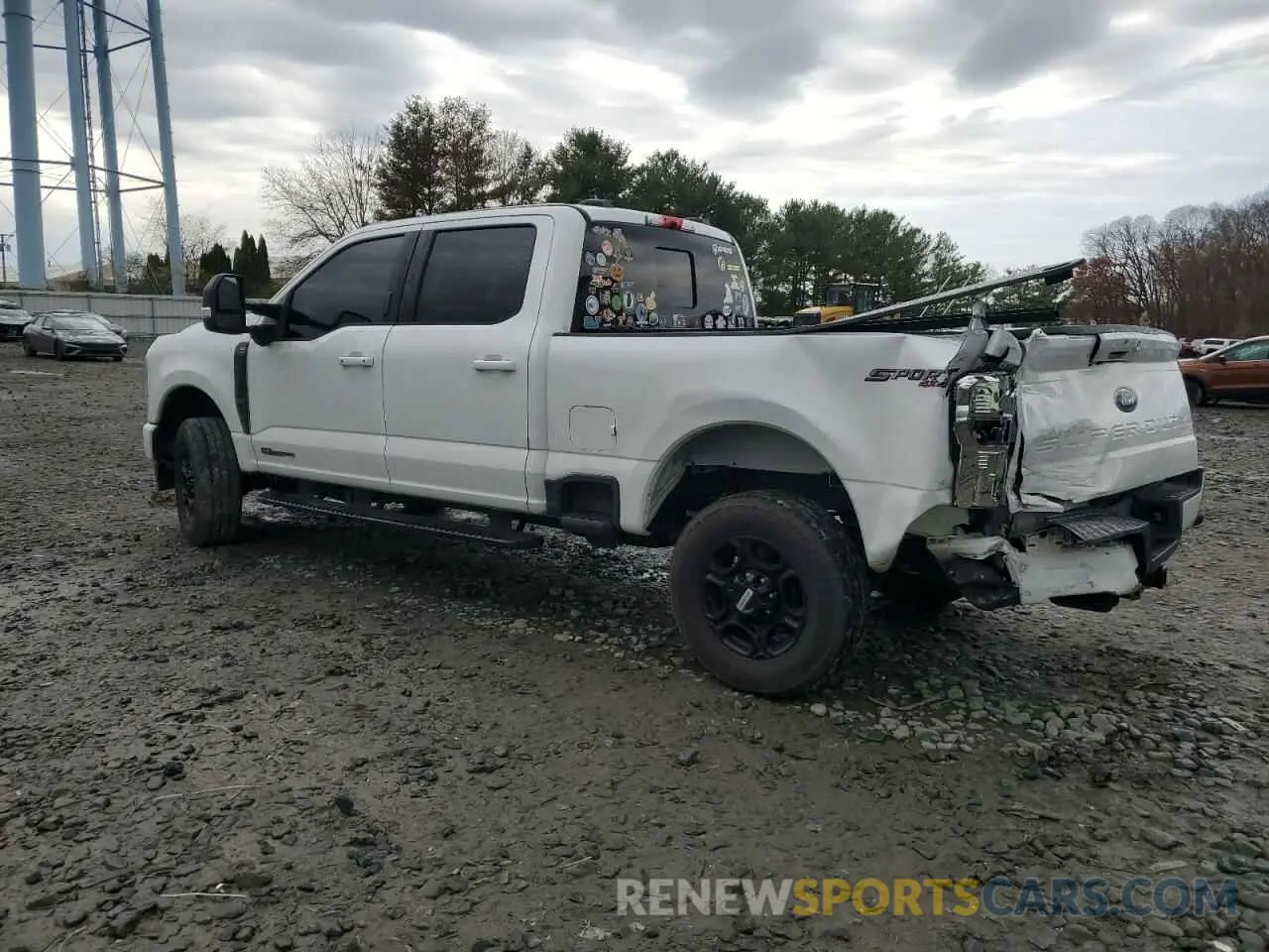2 Photograph of a damaged car 1FT8W3BT6PED13884 FORD F350 2023