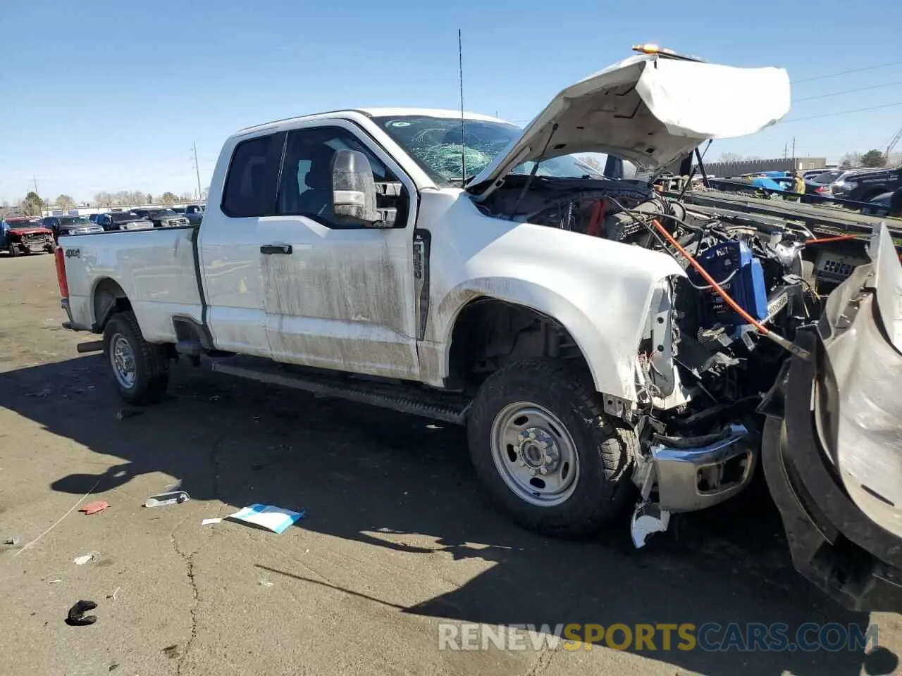 4 Photograph of a damaged car 1FT8X3BA4PEC82078 FORD F350 2023