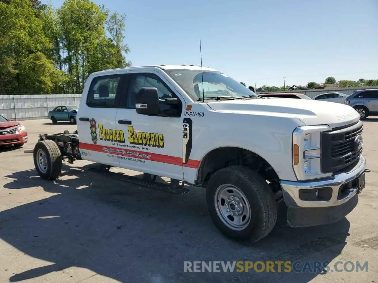 4 Фотография поврежденного автомобиля 1FT8W3BA6REF21510 FORD F350 2024