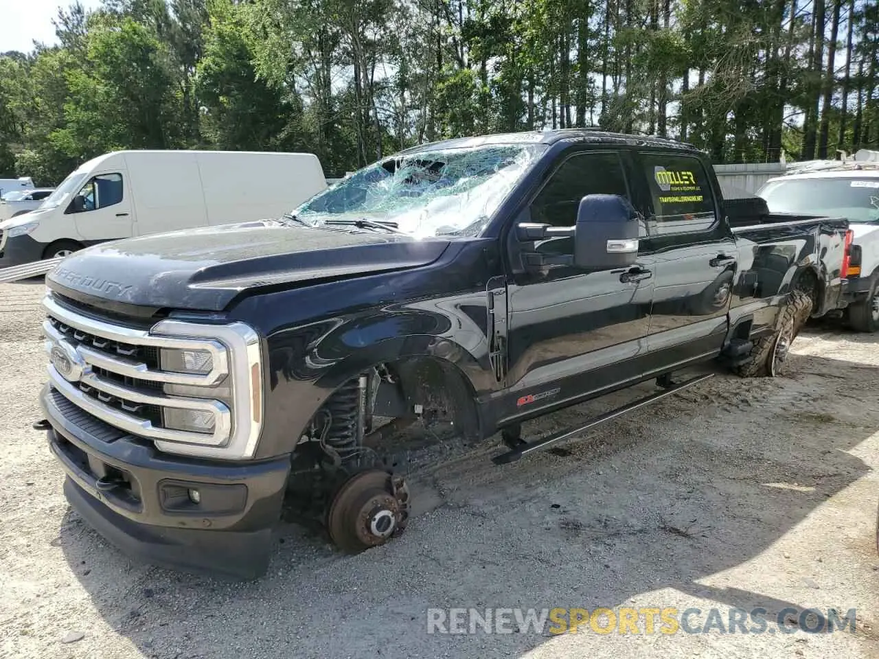 1 Photograph of a damaged car 1FT8W3BM1REC37101 FORD F350 2024