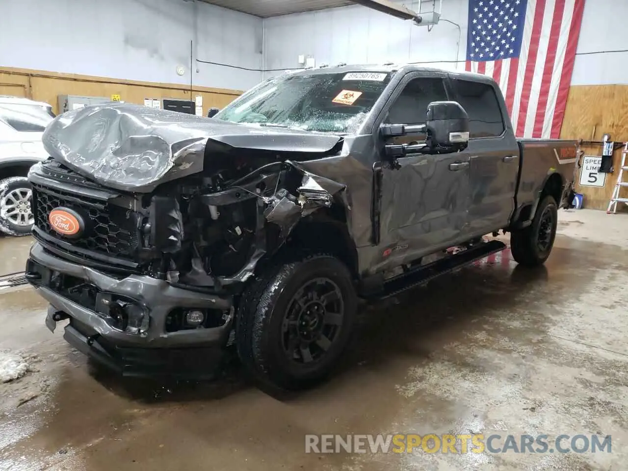 1 Photograph of a damaged car 1FT8W3BM1REF51296 FORD F350 2024