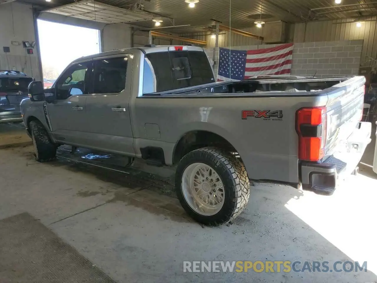 2 Photograph of a damaged car 1FT8W3BM2RED20620 FORD F350 2024