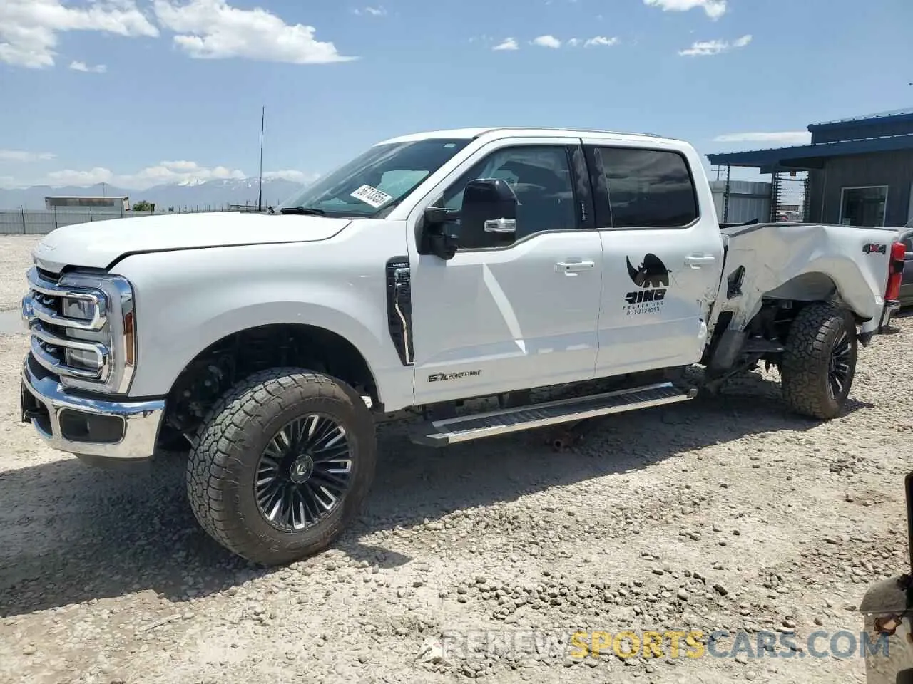 1 Photograph of a damaged car 1FT8W3BT8REF59919 FORD F350 2024