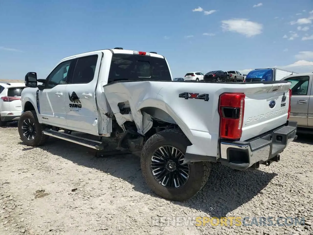 2 Photograph of a damaged car 1FT8W3BT8REF59919 FORD F350 2024